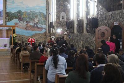 Missa dos romeiros abriu as celebraÃ§Ãµes das Santas Missas em Laranjeiras do Sul (12/10)